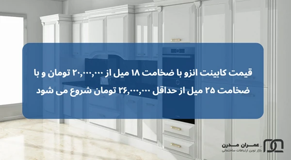 کابینت طرح انزو