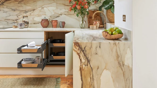 ایده برای کابینت کنج