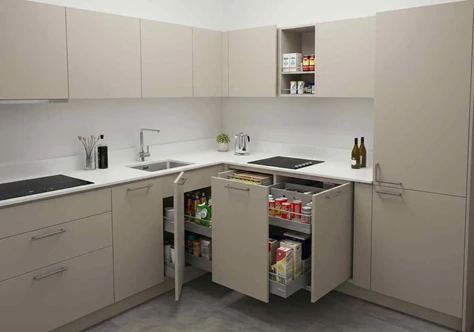 ایده برای کابینت کنج