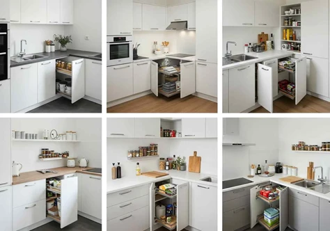 ایده برای کابینت کنج