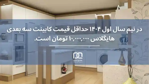 کابینت سه بعدی هایگلاس