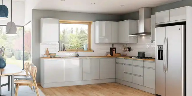 کابینت ام دی اف بدون دستگیره