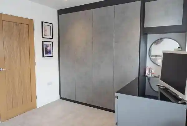 کمد دیواری طرح بتن