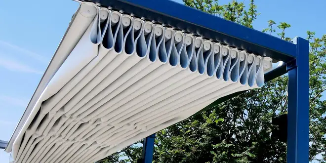 سقف پارکینگ متحرک