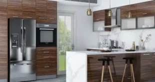 کابینت طرح چوب جدید