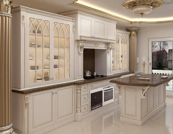 ویترین کابینت کلاسیک