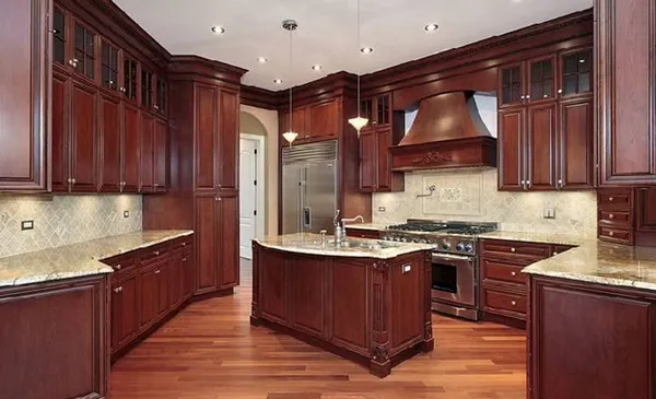 کابینت کلاسیک قهوه ای