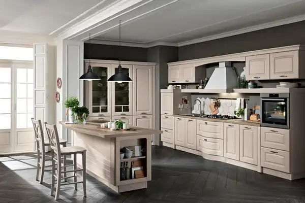 عکس میز جزیره اشپزخانه