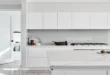 کابینت بدون دستگیره سفید