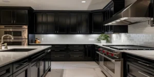 کابینت نئوکلاسیک مشکی