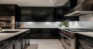 کابینت نئوکلاسیک مشکی