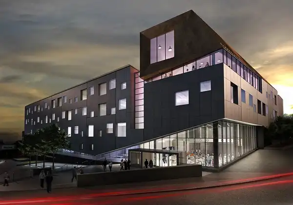 متریال نمای فایبر سمنت برد ساختمان