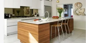 طرح میز جزیره در آشپزخانه