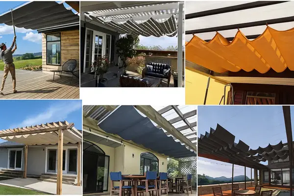 سقف پاسیو ریلی