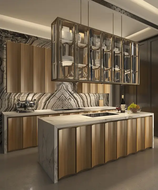 جزیره آشپزخانه لاکچری