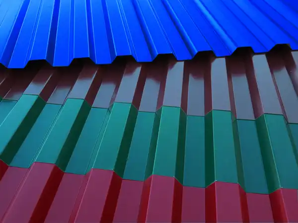 قیمت ایرانیت فلزی ۶ متری رنگی