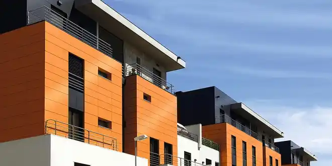 متریال نمای فایبر سمنت برد ساختمان