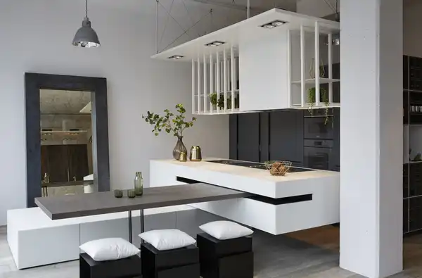 جزیره آشپزخانه معلق