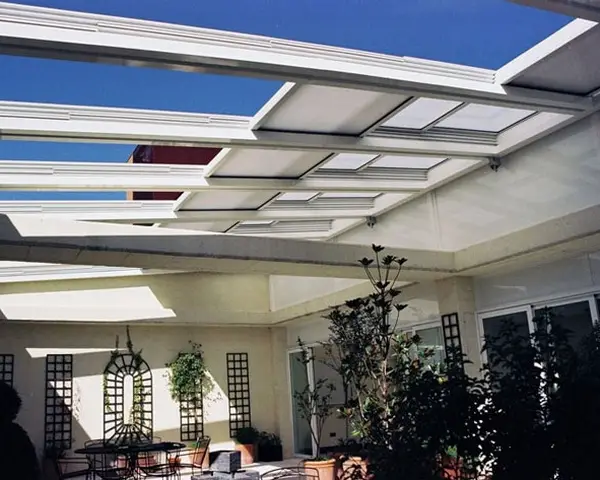 سقف پاسیو ریلی