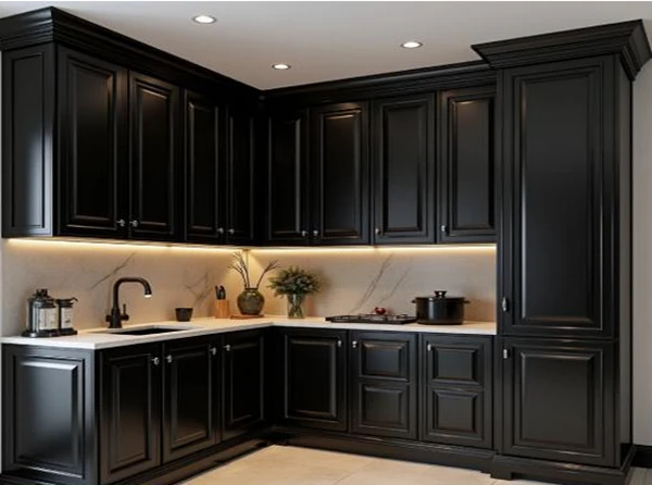 کابینت نئوکلاسیک مشکی