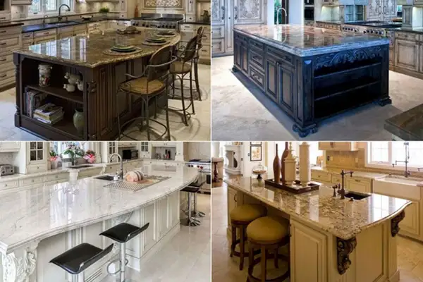 جزیره آشپزخانه لاکچری