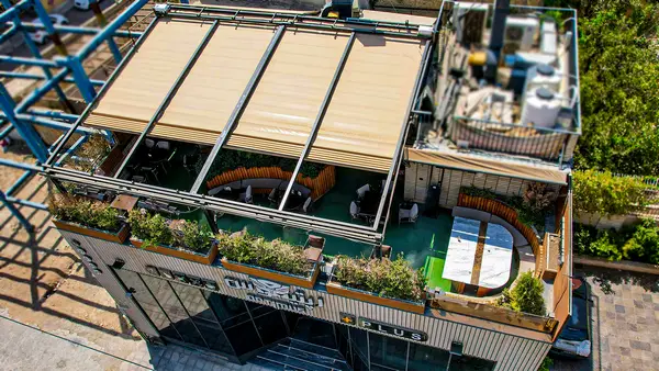 سقف متحرک تالار