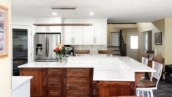 مدل جزیره آشپزخانه ال