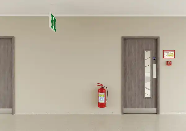 ضخامت درب ضد حریق