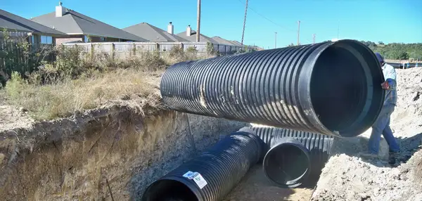 لوله فاضلاب پلی اتیلن