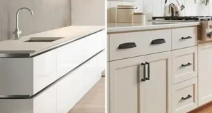 کابینت بدون دستگیره خوبه یا با دستگیره