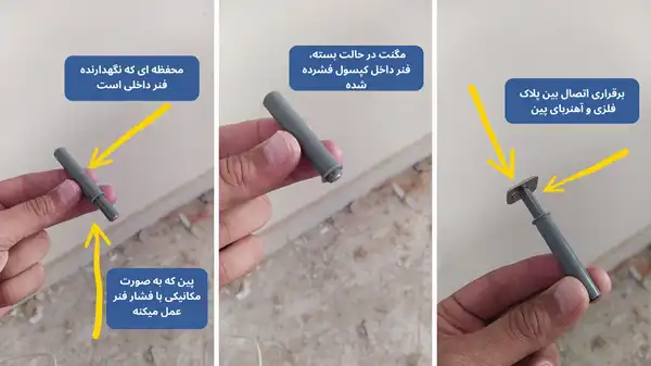 کابینت مگنتی بهتره یا با دستگیره