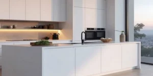 کابینت لمسی سفید