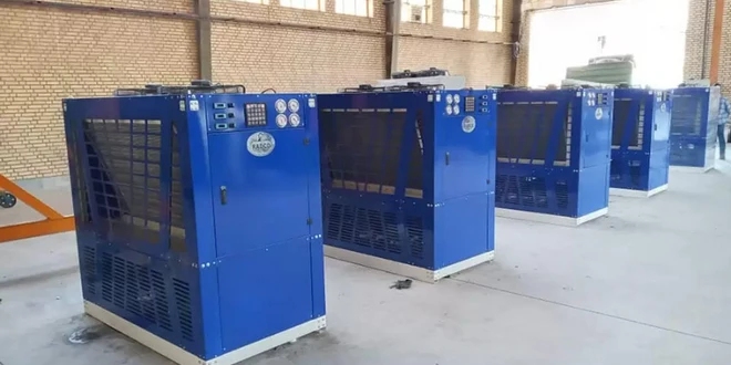 مینی چیلر صنعتی