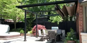 قیمت سقف متحرک حیاط خلوت