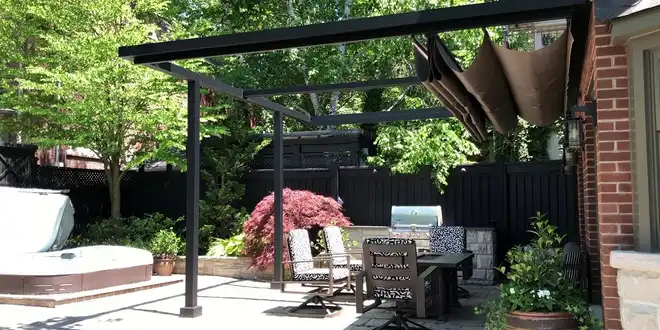 قیمت سقف متحرک حیاط خلوت