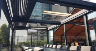 سقف متحرک آلومینیومی