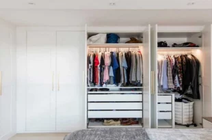 کمد دیواری اتاق خواب ساده