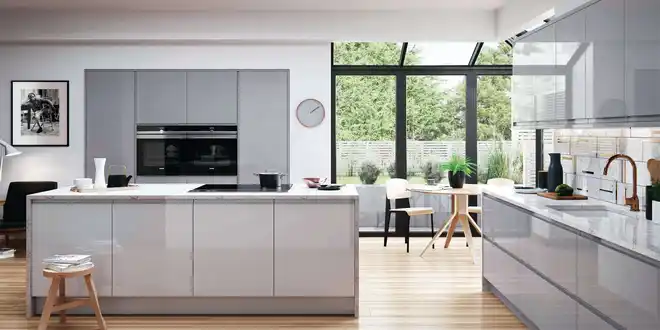 هایگلاس مدل کابینت آشپزخانه ایرانی جدید