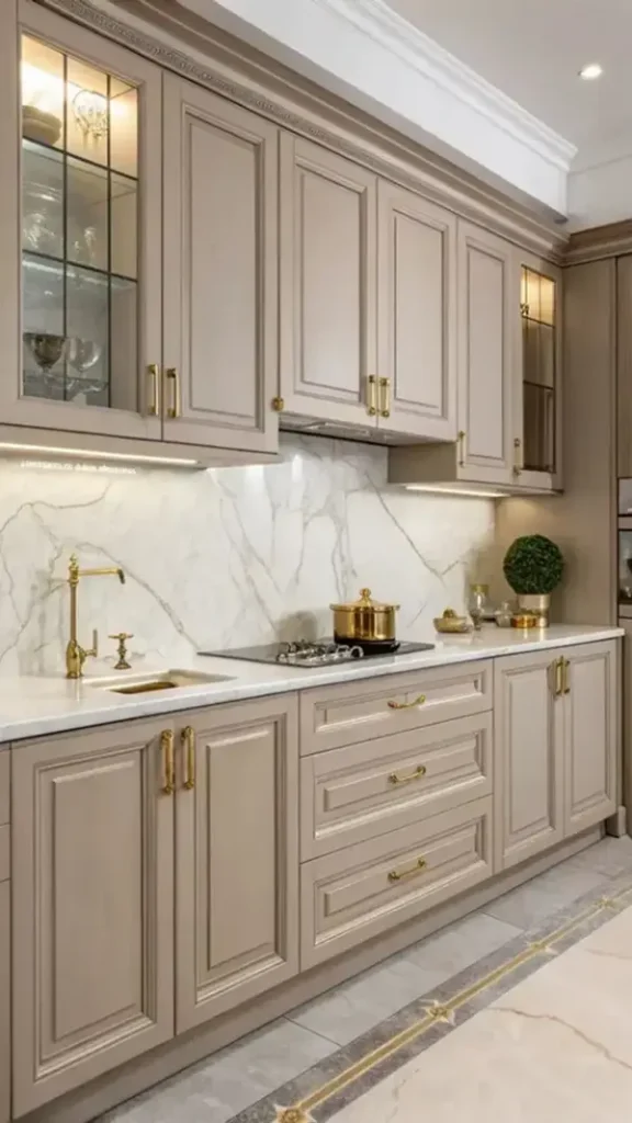 کابینت نئوکلاسیک نسکافه ای