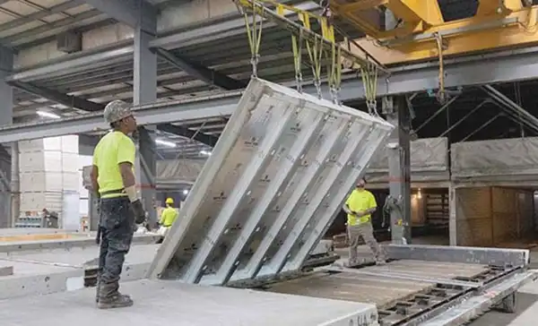 ساخت قالب دیوار پیش ساخته بتنی