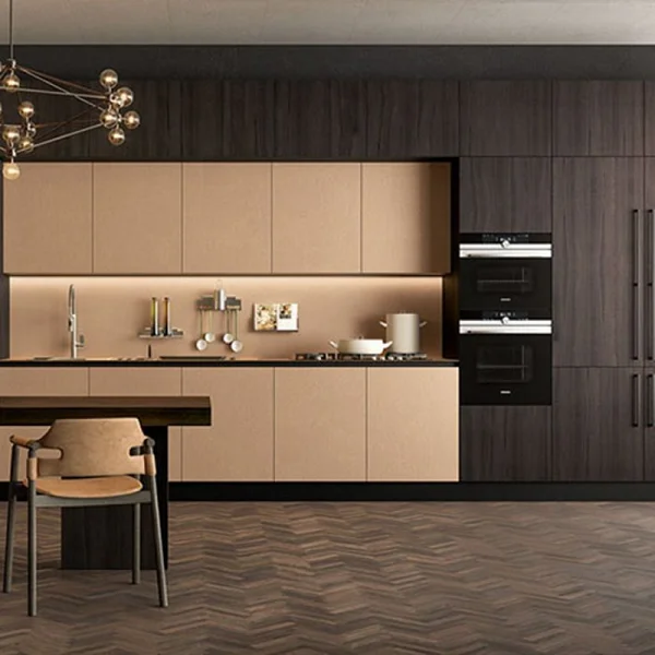 کابینت پلکانی دو رنگ