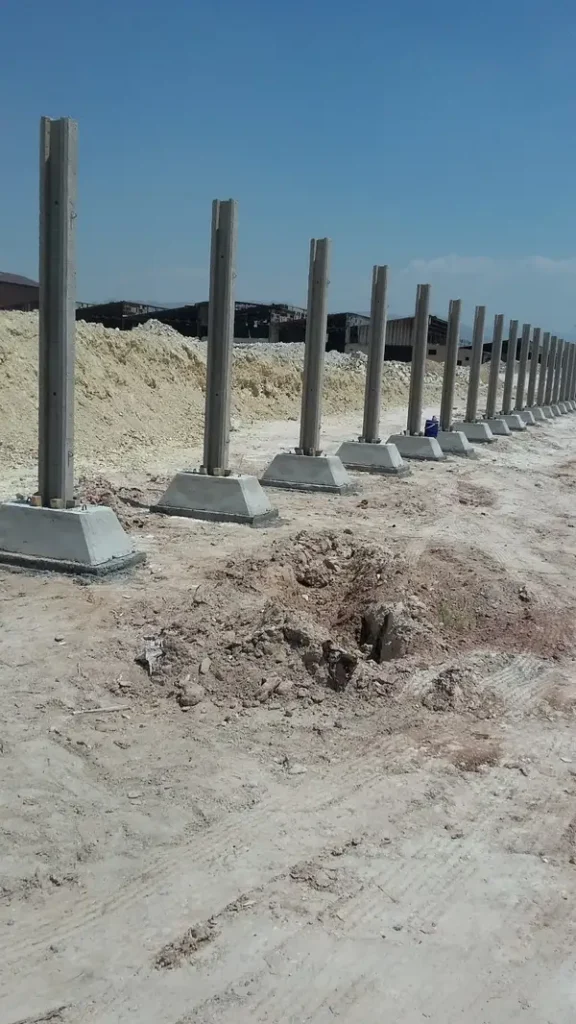 ضوابط زیرسازی دیوار پیش ساخته بتنی