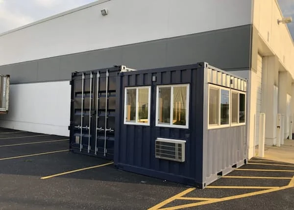 کانکس نگهبانی با سرویس بهداشتی