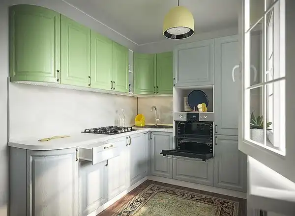 انواع مدل کابینت برای آشپزخانه کوچک