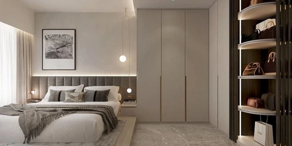 کمد دیواری اتاق خواب ساده