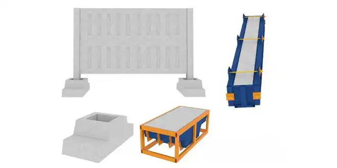 قالب ستون دیوار پیش ساخته