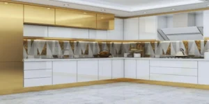 کابینت پلکانی دو رنگ