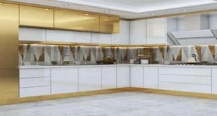 کابینت پلکانی دو رنگ