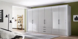 کمد دیواری هایگلاس سفید