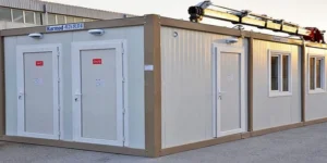 کانکس نگهبانی با سرویس بهداشتی